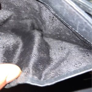 Tory Burch Black Patent Leather Wallet